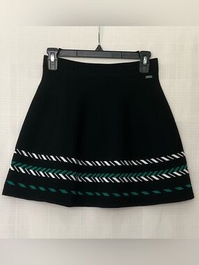 Armani Exchange Black Knit Skirt